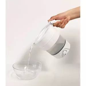 다온나들  미니 전기포트 접이식 폴딩포트 전기주전자 크루거 접는 캠핑 여행용 0.8L