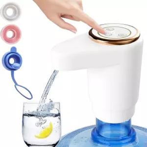 5갤런 병용 고속 정수기 모든 적합 휴대용 USB 충전 전기 워터 펌프 내장형 2개 모터 가정 주방 사무실