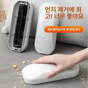 천연돈모옷솔 코트솔 카펫 제거 화이트 플라스틱 제모