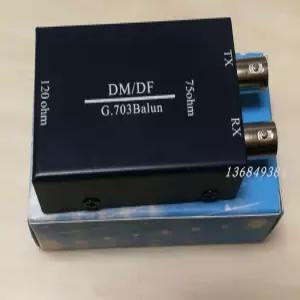 통신용 G703 E1 변환기 120옴 밸런스 BNC