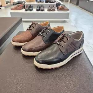 HC11 소가죽 남성화 초경량 세미케주얼 보트화 R2V0U51J3Y
