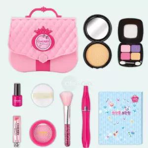 유치원여아 리얼한 화장놀이 핑크가방세트 손녀선물 상상력