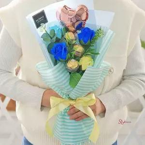 여자 선물 입학 비누꽃다발 부케 사탕 친구lmn422