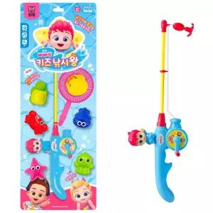 유아 줄감는 낚시대 삑삑이오리 뜰채세트 조카선물 놀이방