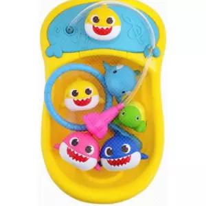 물나오는 샤워기 삑삑이 아기상어 뜰채세트 목욕놀이장난감