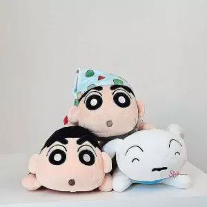 짱구는 쿠션 못말려 모찌 인형 허그 흰둥이ghi303