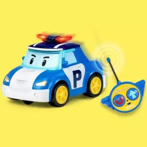 유치원남아 불빛 소리나는 무선조종 폴리 생일선물 놀이방