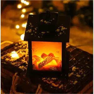 꾹상점1  가정용 벽난로 중형 실내 모닥불 LED불멍등 불멍 무드등 조명