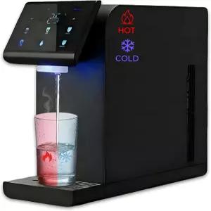 아비다 H2O 울트라 인스턴트 온수 및 냉수 디스펜서 - 병 없는 물 조리대 전체 설치 키트 조용한 다단계