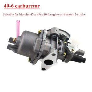 미니 쿼드 ATV 더트 바이크 모토 카트 40 49CC 47CC 포켓 카브 버기 엔진 카브레타 스트로크