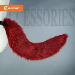 인형탈 퍼슈트 코스튬 고양이 수인 여우꼬리 의상 꼬리