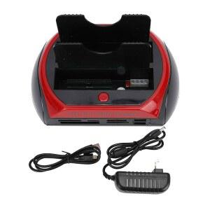 Tosuny 2.5인치 / 3.5인치 HDD 올인원 하드 드라이브 도킹 스테이션, SATA IDE 및 디스크 모두 지원, USB 1.1, 2.0 l과 호환 가능