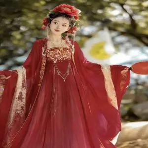 중국 전통의상 선녀복 코스프레 기본 S 코스튬 한푸