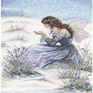 RTO 카운트 크로스 스티치 키트 봄 요정 M1095 키스 즈바이가트 다 원단 DMC 실 DIY 자수