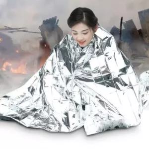 방한 은박 비상담요 캠핑용품 은박침낭커버 체온조절커버 응급담요