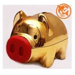 [문구/오피스] 귀엽고 사랑스러운 돼지 저금통 중형 소품 보관함 디자인