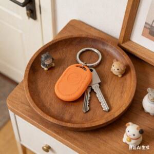 Xiaomi 태그용 실리콘 보호 케이스 6색 세련된 분실 방지 추적 커버 애완동물용 키체인 로케이터 슬리브