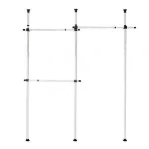 [JED] 기둥 옷걸이 행거 행거 드레스룸 함마톤 3단 280cm