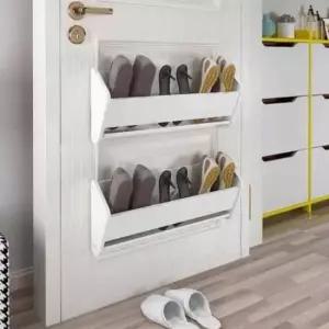 [생활] 벽걸이 신발정리대 80cm 현관신발정리대 걸이형선반