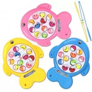 (힘찬)오즈토이 15피스 낚시놀이 8007 랜덤 발송 유아 회전 고리 물고기 집중력 소근육 발달 놀이 어린이