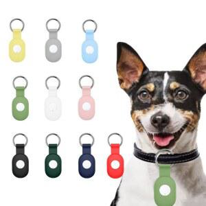 샤오미 태그용 실리콘 보호 케이스 - 키체인 루프, 애완동물 위치 추적기 홀더, 분실 방지 커버 액세서리 포함