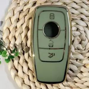 스마트키 그린 차키케이스 A 골드테두리 스마트키케이스 벤츠