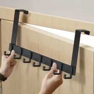 [생활] 현관문 거는 방문 문 모자걸이 7구 옷걸이 다용도 도어훅