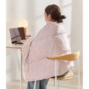 파르페by알레르망 디토 오리털 똑딱이 블랭킷 +파우치포함