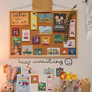 나무 코르크 보드 장식 벽걸이 메시지 보드 기숙사 소프트 편지 핀 메시지 보드 배경 사진 벽 플레이트 장식