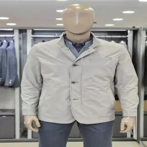 [브렌우드]남자 간절기 점퍼 봄 가을 사파리 자파리 라이너 패딩 탈부착 그레이