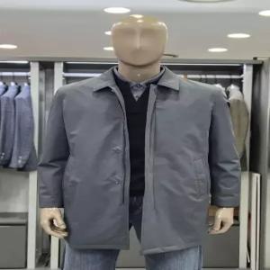 [브렌우드]남성 간절기 트렌치 봄가을 라이너 탈착 남자 반코트 맥코트 그레이