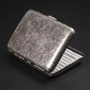 빈티지 메탈 담배케이스 A 감성 보관함 선물용 선물 디자인 수납