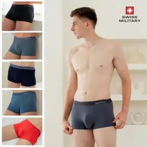 [스위스밀리터리]스위스밀리터리 모달 심리스 4장세트 무봉제 드로즈 남자팬티