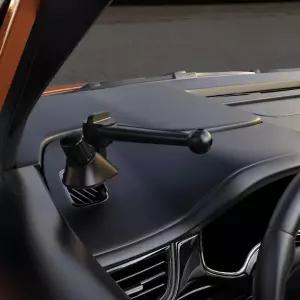 램마운트거치대 차량용 에어벤트 클립용 17mm 볼 헤드 360도 회전 에어 아웃렛 폰 홀더 베이스