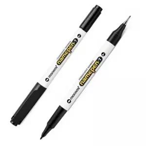 [문구/오피스] 1다스 모나미 트윈타입 12자루 T 블랙 네임펜