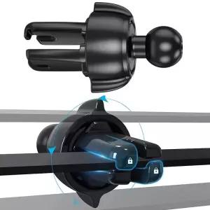 램마운트거치대 17mm 볼 조인트 중력 차량용 휴대폰 스마트폰 거치대 - 핸즈프리 통화 내비게이션 에어벤트