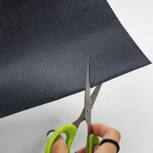 가죽수선패치 가죽스티커 인조가죽 가구리폼 시트지 대형 블랙