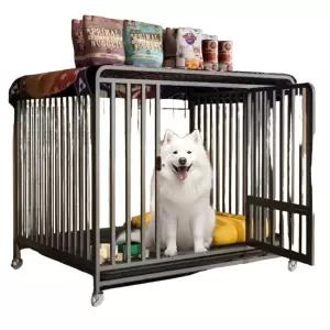 대형견 바퀴 바퀴켄넬 케이지 하드캐리어 대형견케이지 켄넬 리트리버 하드 대형 확장형 여행용