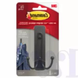 [생활] 문옷걸이 후크 도어훅 문에거는옷걸이 블랙 더블 모자후크 접착식 소품걸이