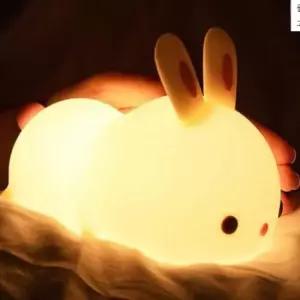 [데코] 무선 터치 실리콘 무드등 수면 수유등 웜라이트 컬러라이트