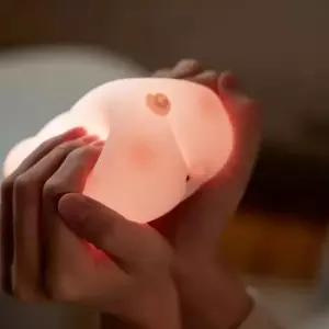 [데코] 피구미 말랑터치 실리콘 무드등 감성 LED 조명 수유등 수면등 취침등