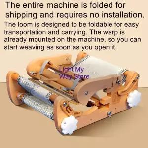 니팅머신 뜨개질 기계 미니 데스크탑 직조기 ZZ202 소형 가정용 수공예