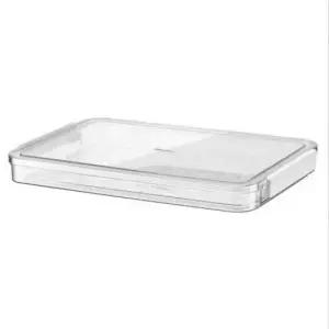 [문구] 투명 중형 수납함 파일케이스 사무실 문서 정리 보관 서류보관함