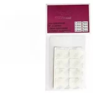 클라리넷 색소폰용 보호용 바이트 패드 8팩 치아 마우스피스 보호