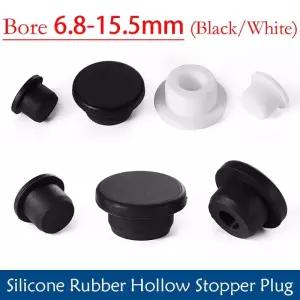 고무마개 파이프 배관 보어 68-155mm 검정화이트 실리콘 고무 씰 홀 콘센트 중공 블랭킹 캡 방진 인서트 T