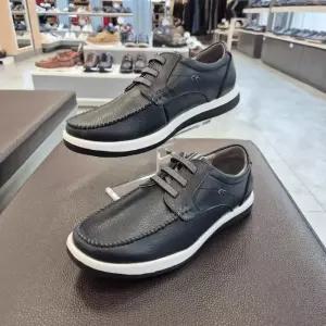 HC11 소가죽 남성 보트화 초경량 세미정장 보트화  M2J2U5Y1359