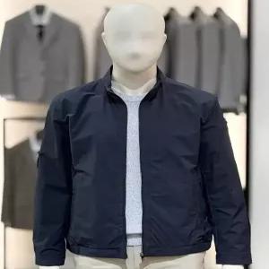 [바쏘옴므]네이비 스트레치 스판 셔츠형 점퍼 WSZ2UA50A NY_SC