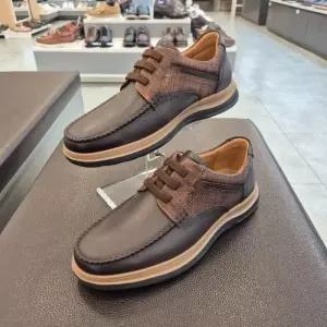 HC11 소가죽 남성화 초경량 세미정장 보트화  Z6J2U5Y3985