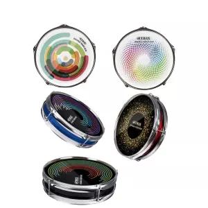 연습용 드럼 패드 고무 방음 전자드럼 스탠드 타악기 초보자 무소음 세트 교육용 전자 페달