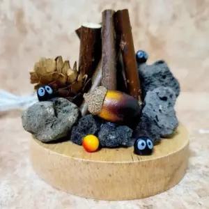 [Deco] 불멍 모닥불 무드등 수면등 수유등 독서등 집들이 선물 인테리어 조명 캠프파이어
